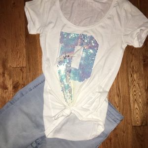 Bling campus short sleeve tee